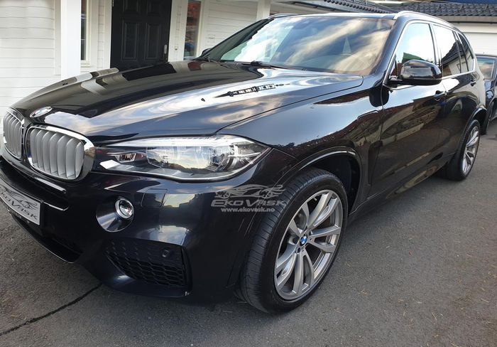 Ekovask polert BMW X5 på Litlesotra