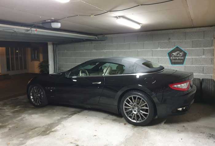 Maserati Pininfarina etter Ekovask utvendig bilvask